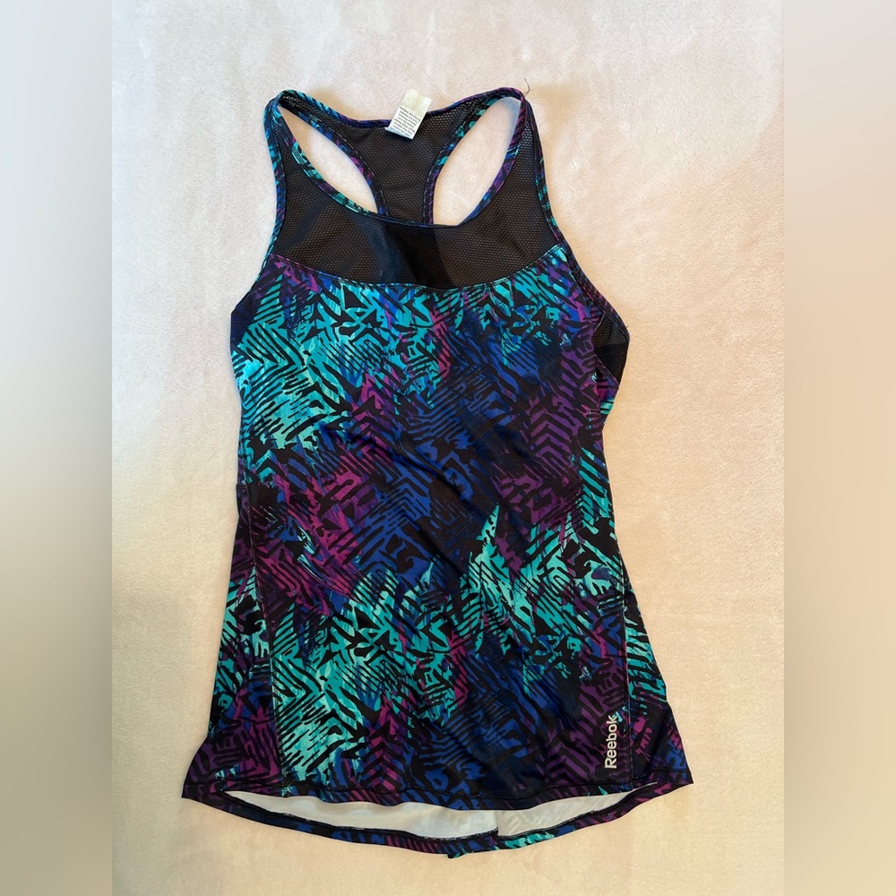 Reebok women’s racer back tank-size medium